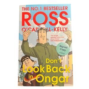*SIGNED* Don't Look Back in Ongar Book, by Ross O'Carroll Kelly Paperback